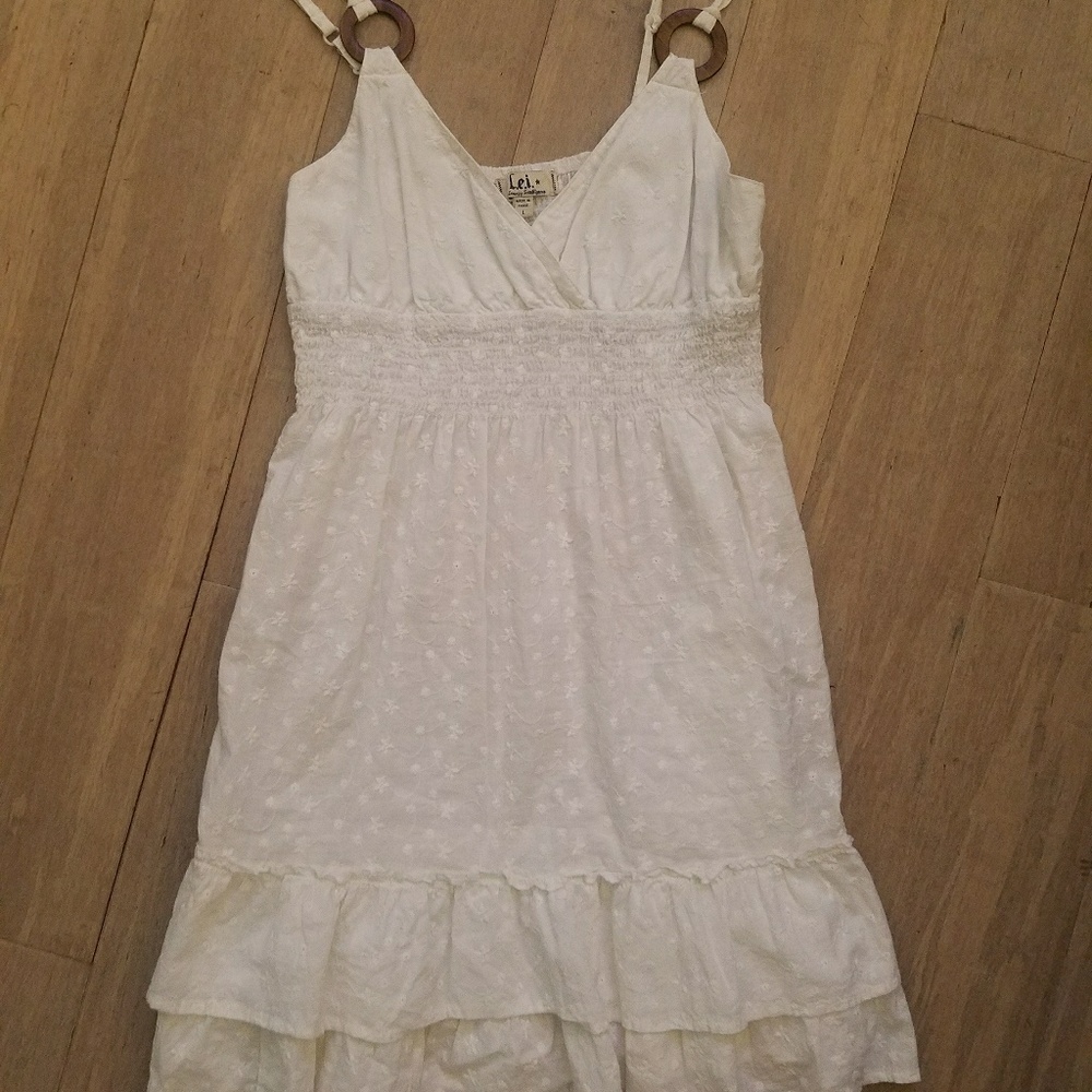 Fun eyelet lace dress